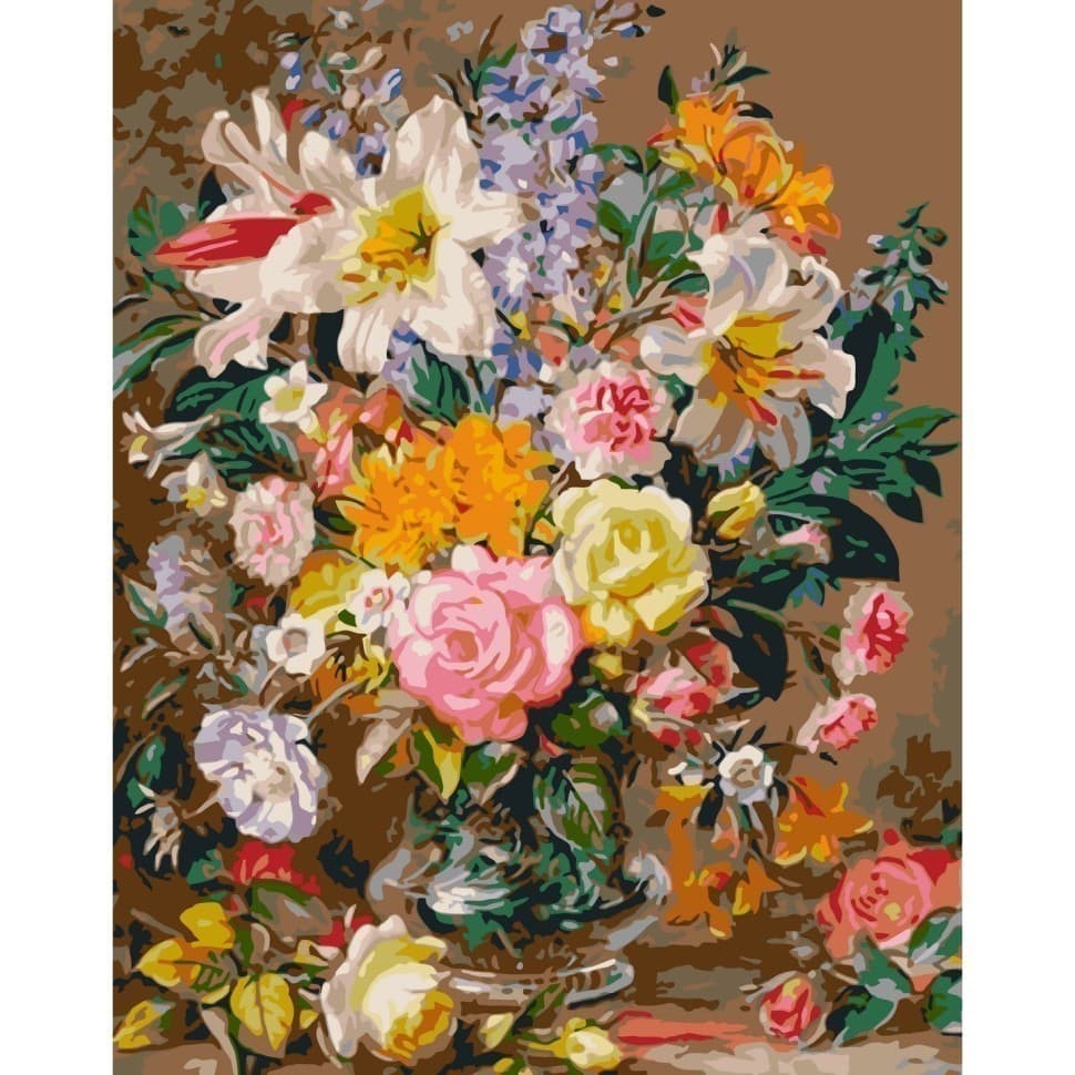 Набір для розпису &amp;quot;Барви літа&amp;quot; 40*50 см, фото - 1