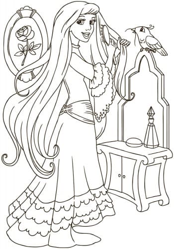 Принцеси (розмальовка), фото - 3