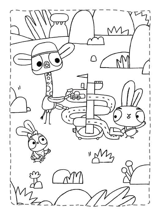 Пригодницькі розмальовки. Хоробрі Зайці. Грай з Хоробрими Зайцями, фото - 3