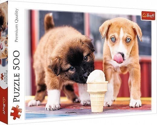 Пазли -  (500 елм.) - &amp;quot;Час для морозива&amp;quot; / Trefl, фото - 1