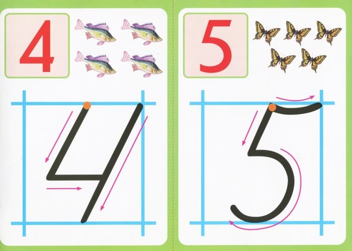 Розвиток мовлення.Зразки каліграфічного написання літер і цифр, фото - 2