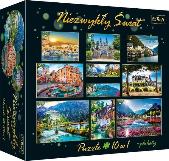 Пазли - (10в1) - &amp;quot;Прекрасний світ&amp;quot; / Trefl, фото - 1