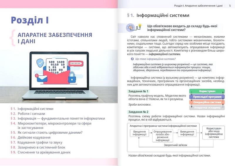НУШ 8 клас. Інформатика. Підручник. Коршунова О. В., фото - 3