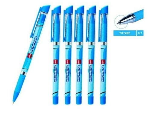 Ручка кулькова синя Butterflow 1208 blue, фото - 3