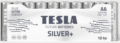 Батарейка TESLA BATTERIES AA SILVER+10 MULTIPACK( LR06/SHRINK 10шт.)