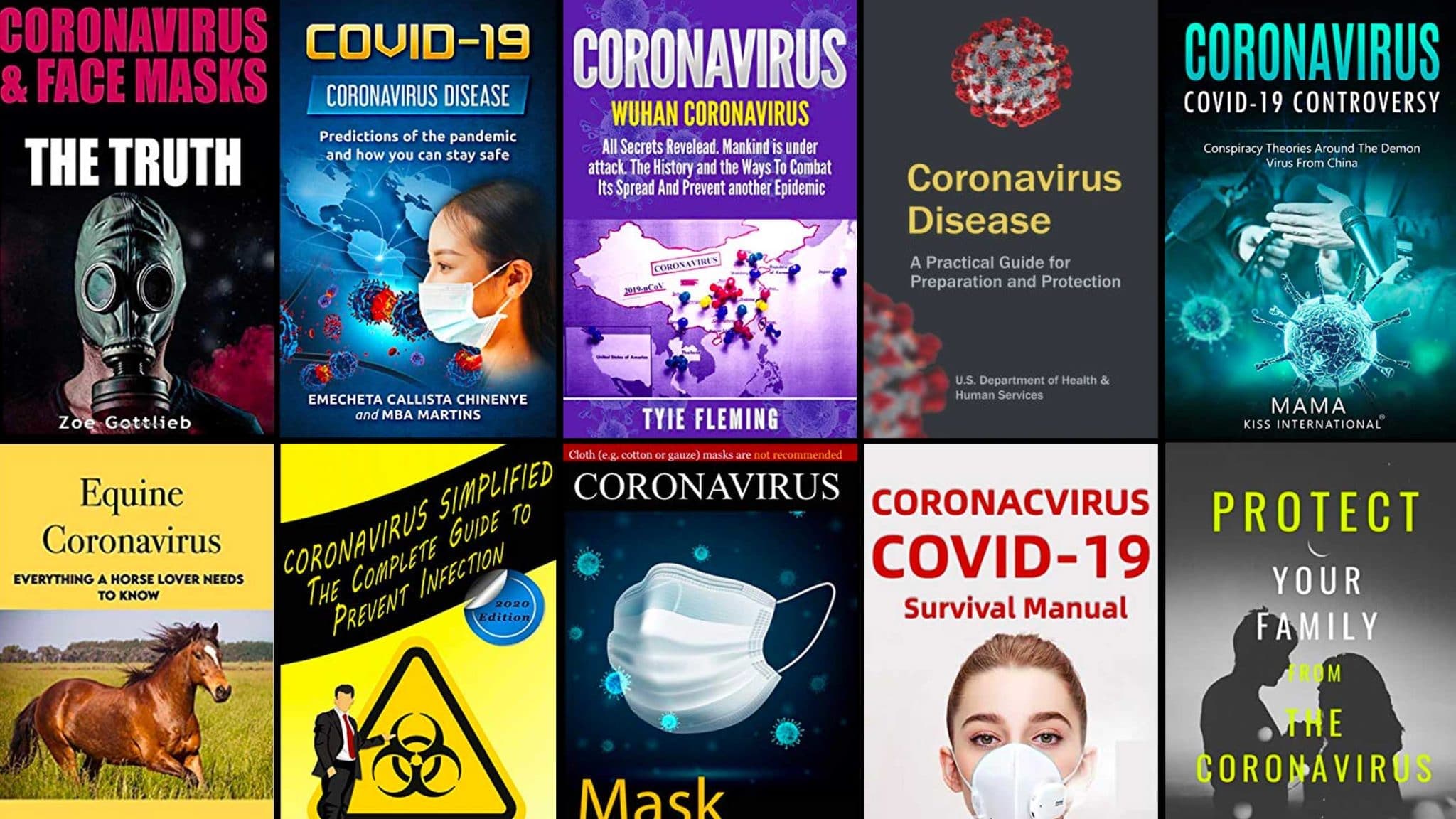 Про коронавірус вже почали писати книги