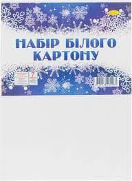 Картон білий ф. А4, 7 л., фото - 1