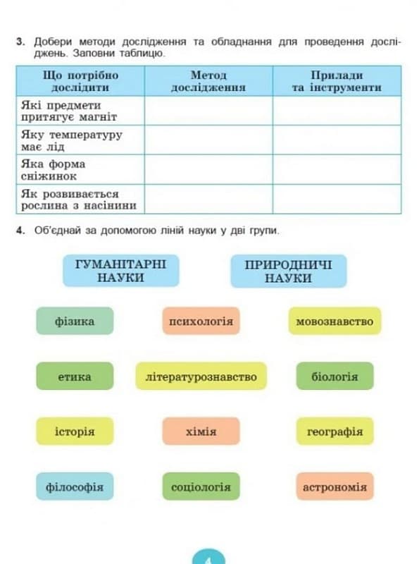 Я досліджую світ, 4 клас Робочий зошит з інтегрованого курсу., Ч. 1  Гільберг Т. Г., фото - 3