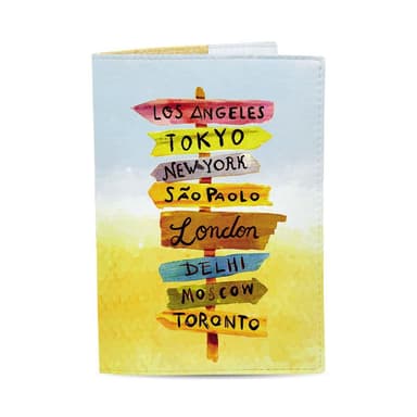 Обкладинка на паспорт ЕкоШкіра Вказівник