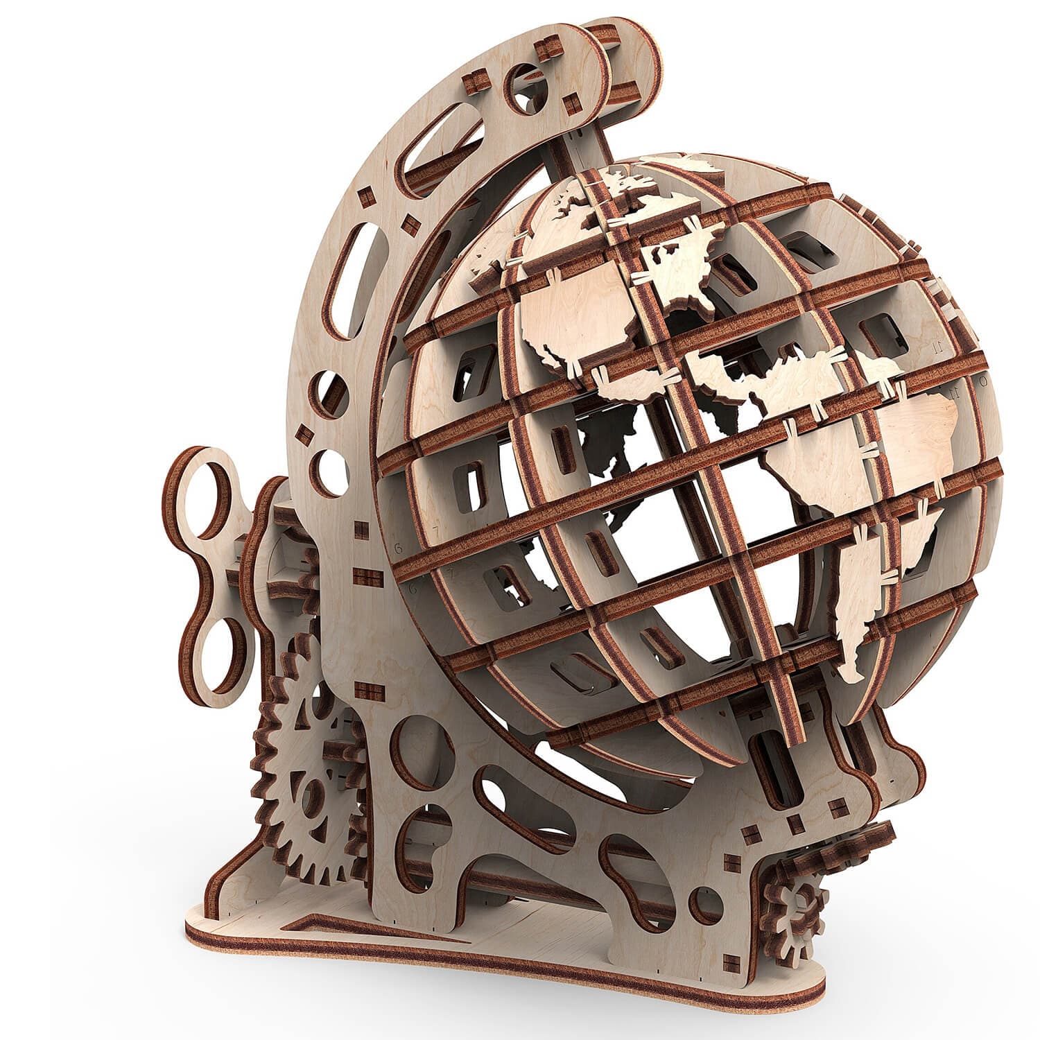 Конструктор Mr.Playwood Глобус S 3D, фото - 1