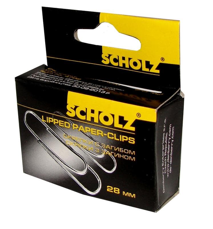 Скріпки 28мм 100шт.загиб.4702 SOZ, фото - 1