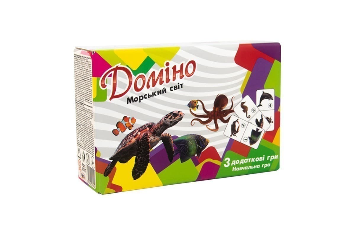 Доміно 30767 (укр) &amp;quot;Морський світ&amp;quot;, фото - 1
