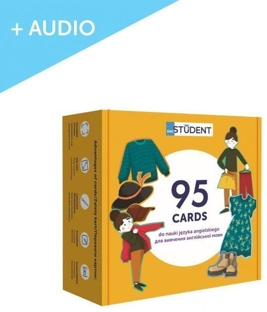 Мій зовнішній вигляд +аудіо. 95 карток англійська, фото - 2