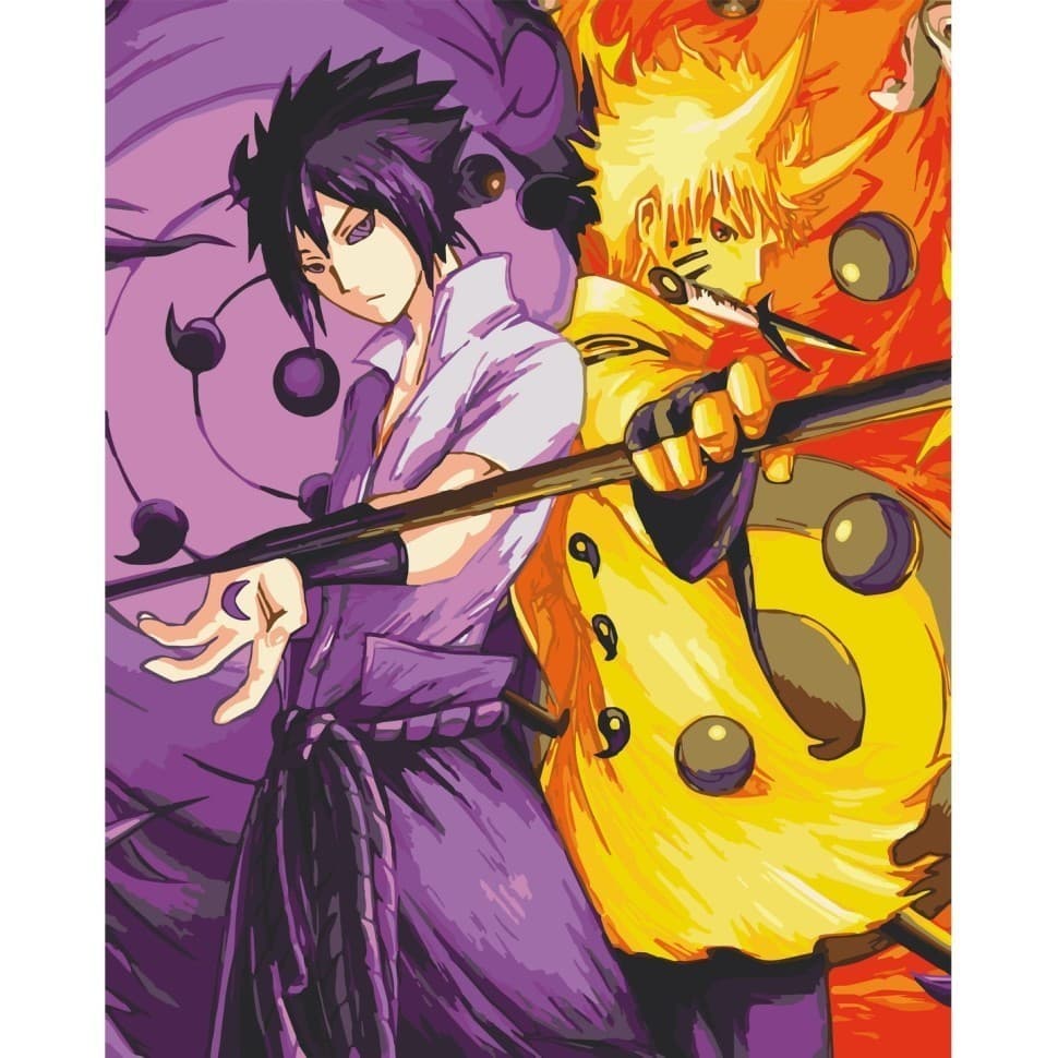 Набір для розпису &amp;quot;Наруто.Пробудження сили&amp;quot; 40*50 см, фото - 1