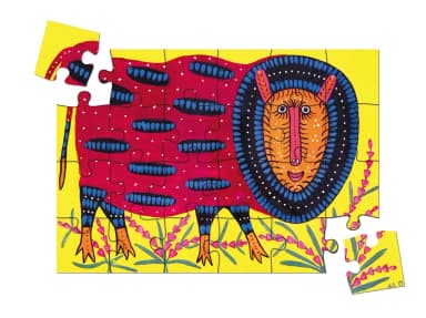 Пазл дерев&#39;яний &amp;quot;Дика овечка&amp;quot;