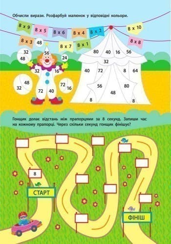 Таблиця множення чисел 8 і 9, фото - 2