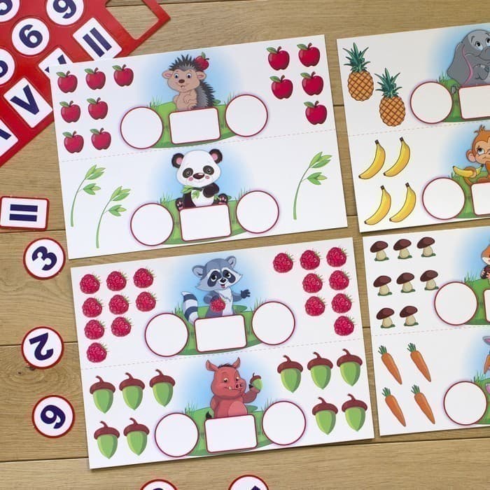 Дидактична гра.Лісова математика, фото - 2