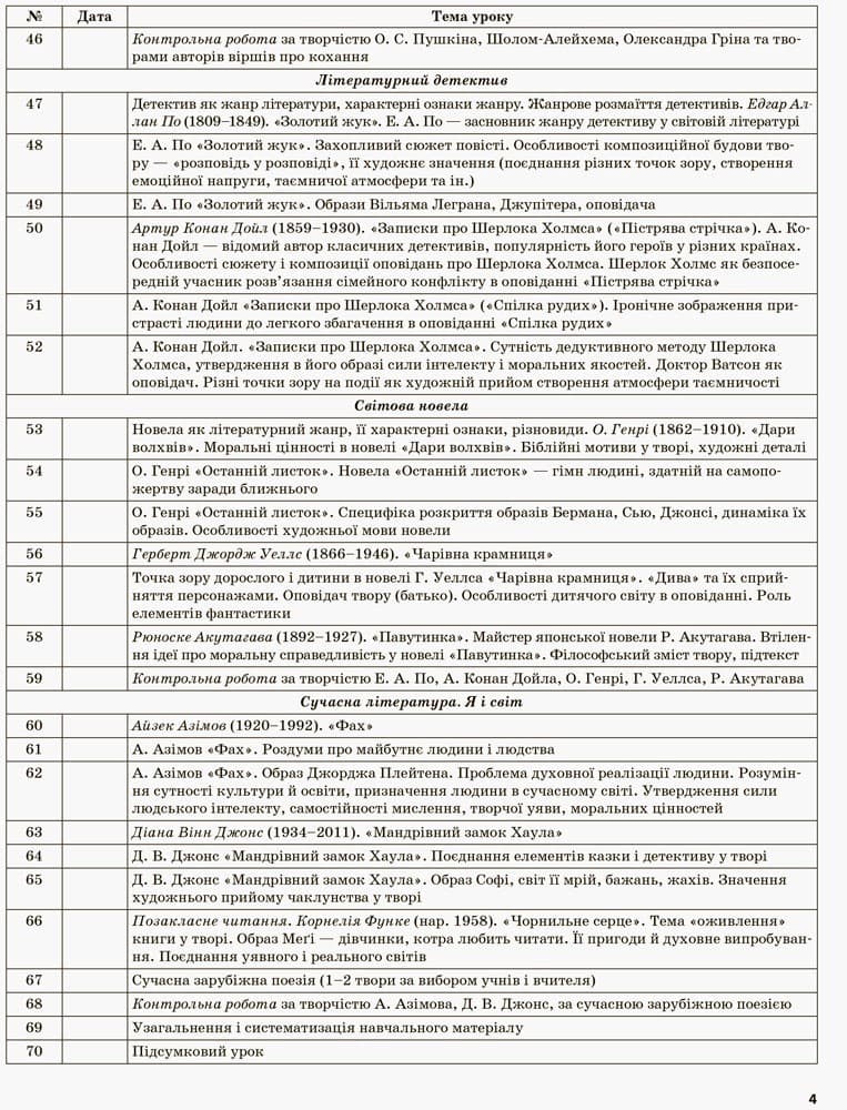 Розробки уроків. Зарубіжна література 7 клас, фото - 2