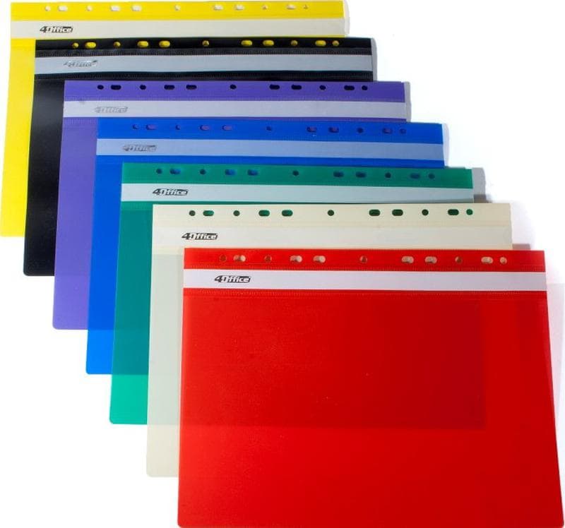 Швидкозшивач А4 пластик 4-272, фото - 1