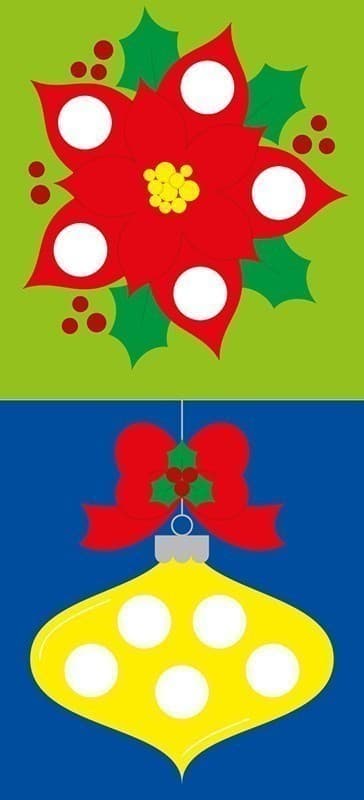 Мозаїка з наліпок. Сніговик. Колір, фото - 3