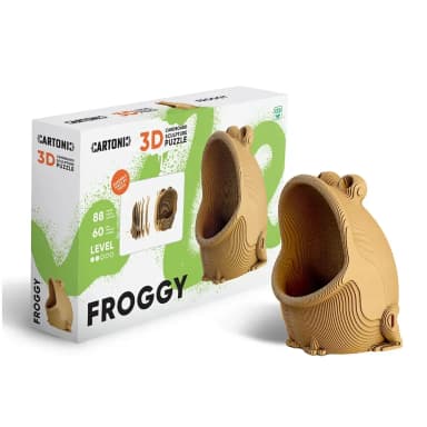 Картонний конструктор "Cartonic 3D Puzzle FROGGY"