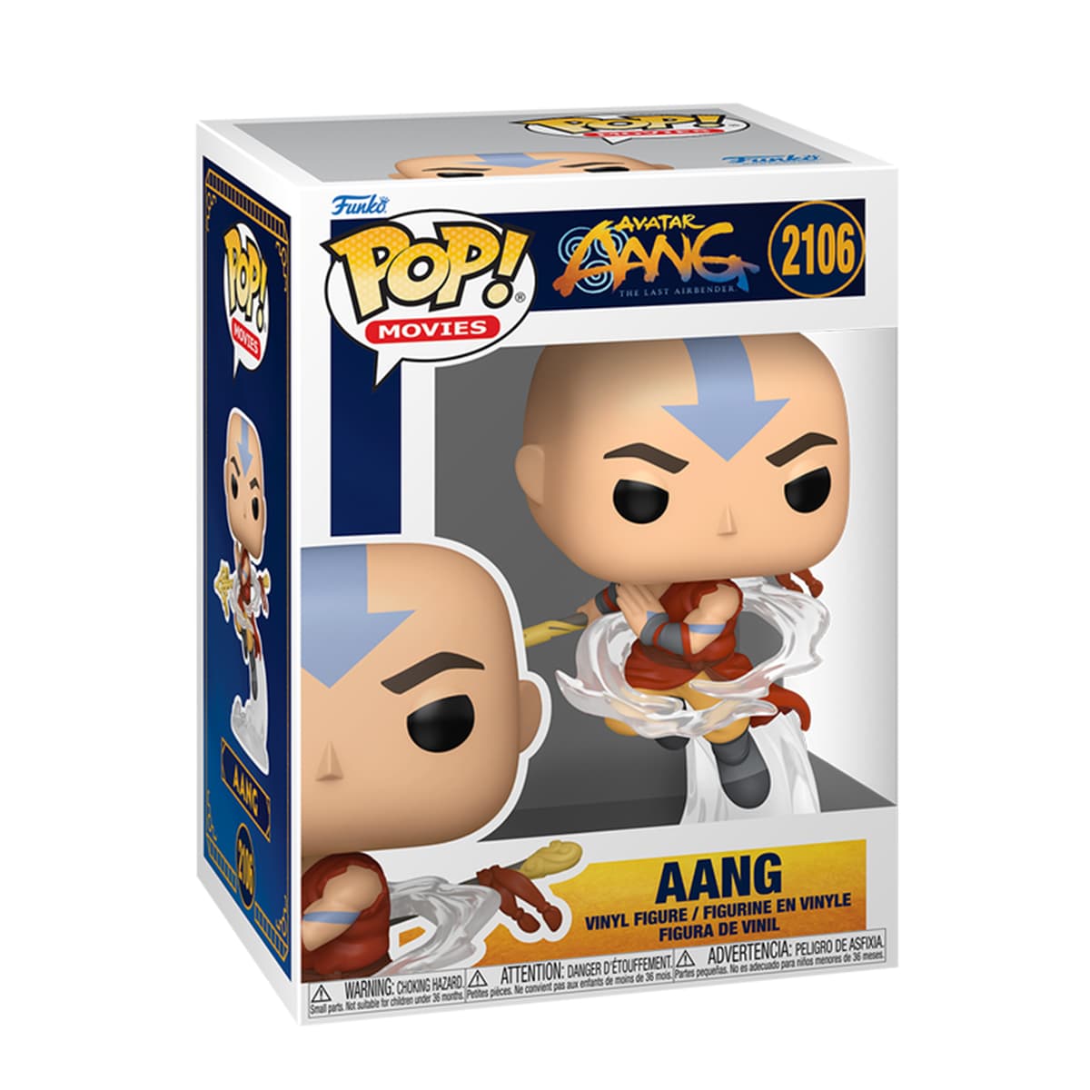 Ігрова фігурка Funko POP! серії Аватар: Останній захисник - Аанґ, фото - 1