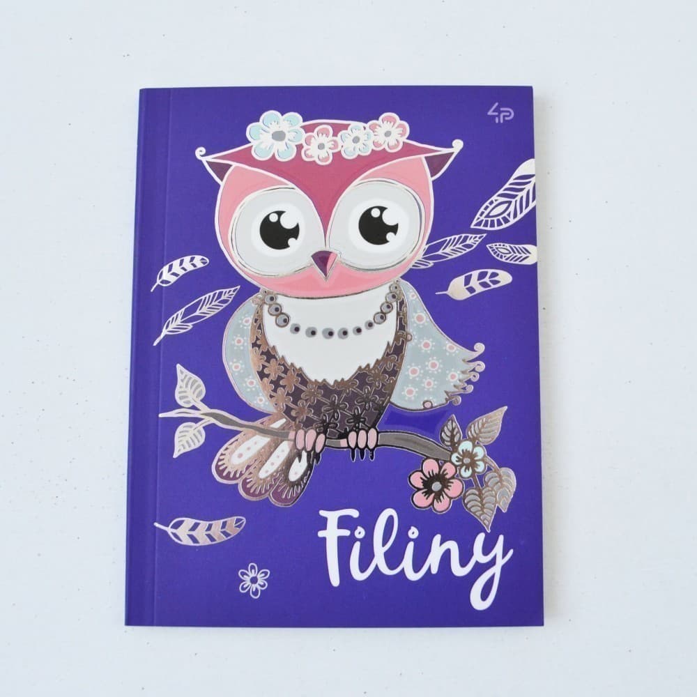 Блокнот TM Profiplan &amp;quot;Filiny&amp;quot; grape, A5, фото - 1