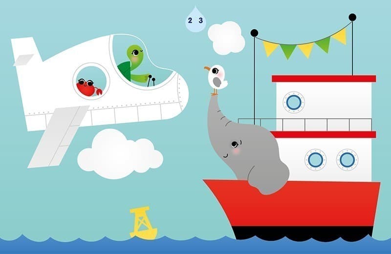 Аплікації наліпками. Машинки, фото - 2