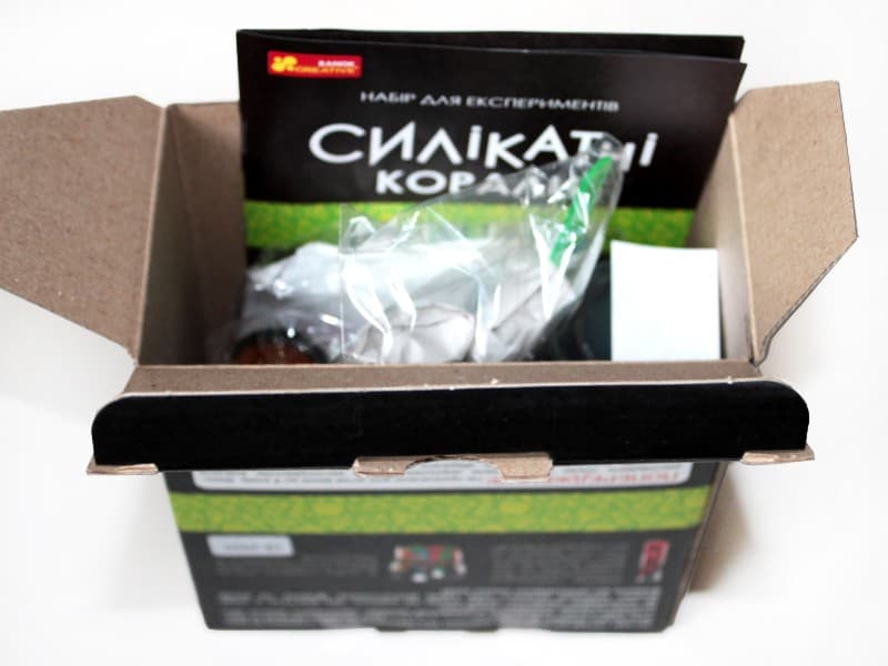 Набір для експериментів.Силікатні корали, фото - 2