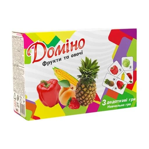 Доміно 30764 &amp;quot;Фрукти та овочі&amp;quot;, фото - 1