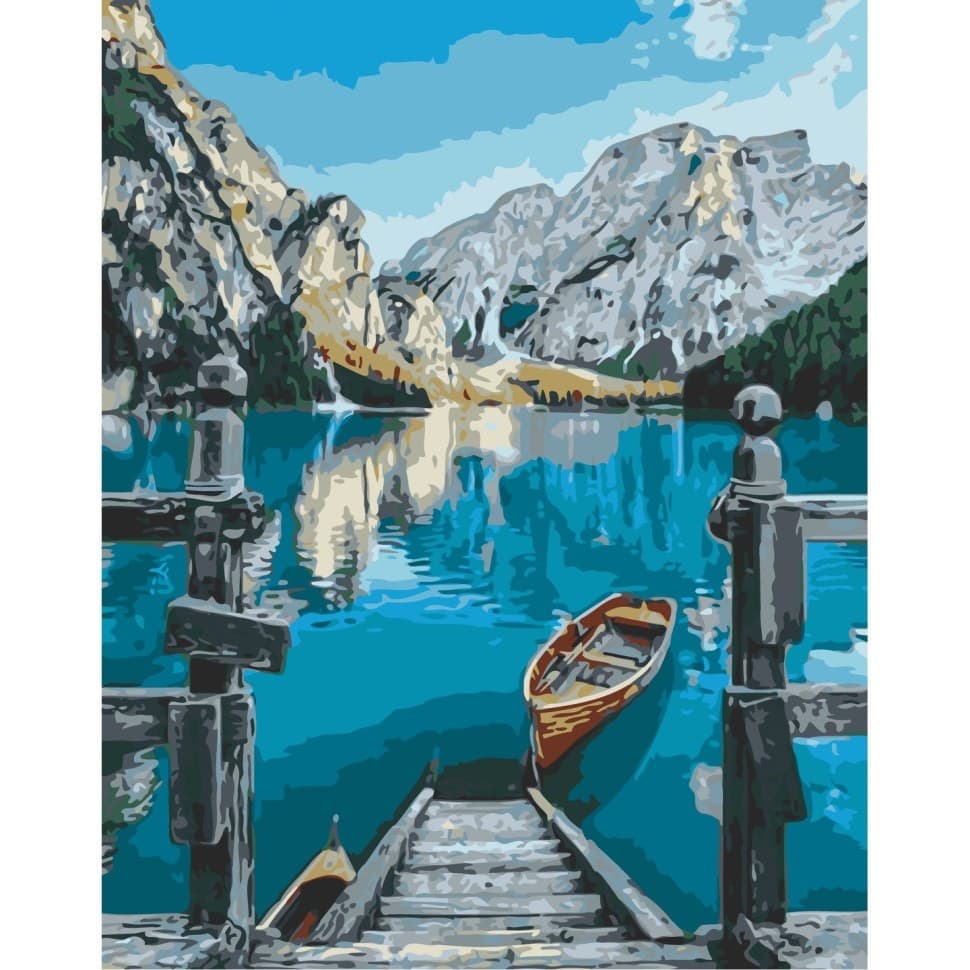 Набір для розпису &amp;quot;Неймовірний відпочинок&amp;quot; 40*50 см, фото - 1