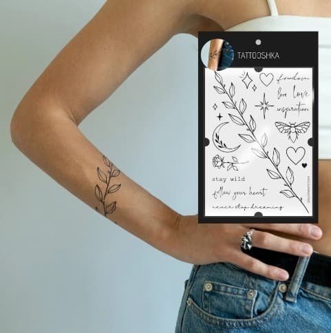 Тату-cет FREEDOM LOVE, фото - 1