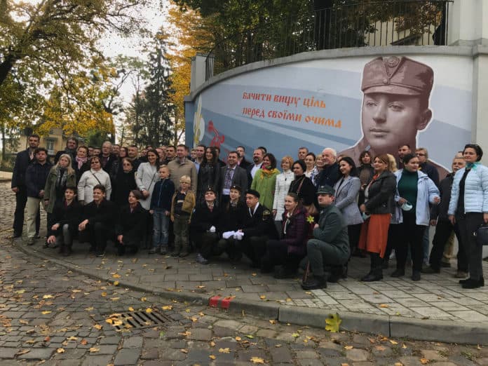 У Львові відкрили мурал «Петро Франко. Повернення (з) легенди»