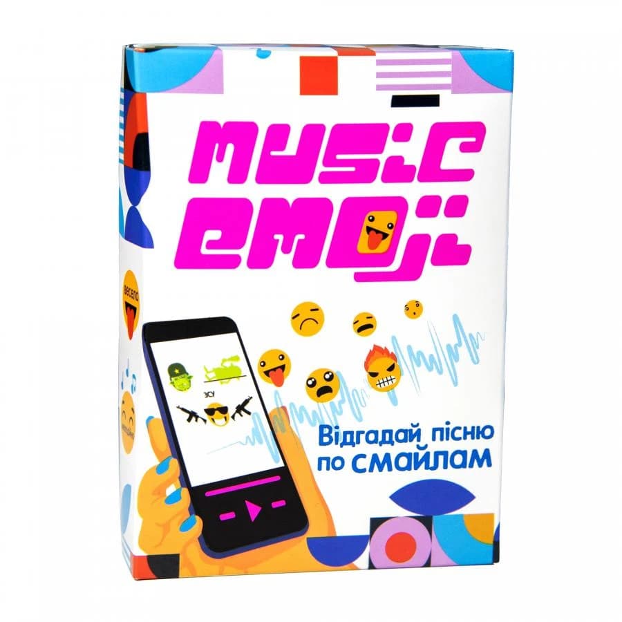 Настільна гра 30249 &amp;quot;Music Emoji&amp;quot; (укр), фото - 1