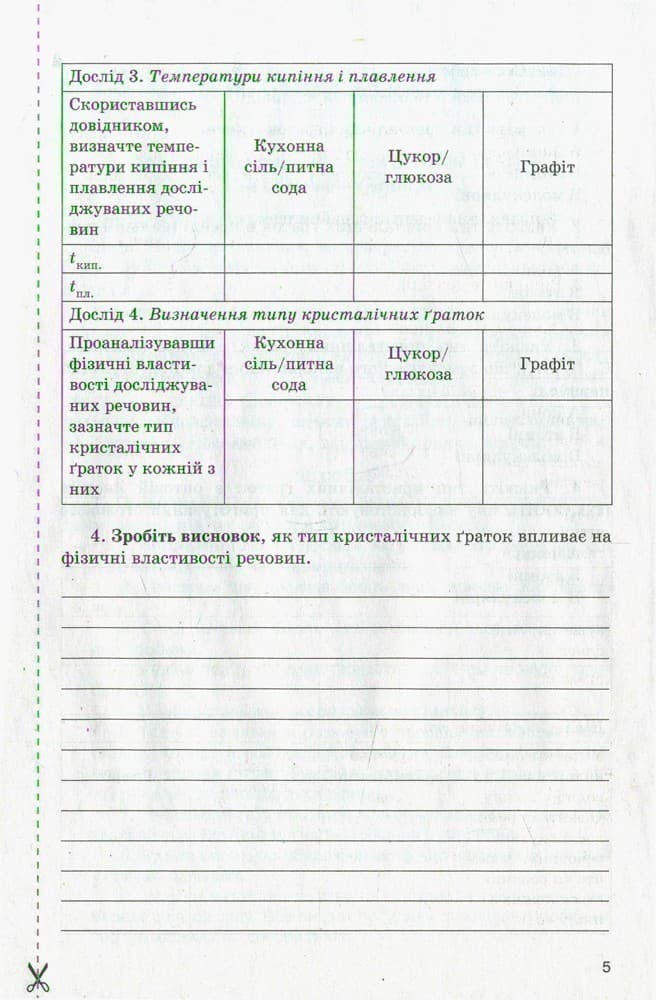 Л0908У; Хімія 8 кл зошит для практичних і лабораторних дослідів ОНОВЛЕНА ПРОГРАМА ; 30;, фото - 3