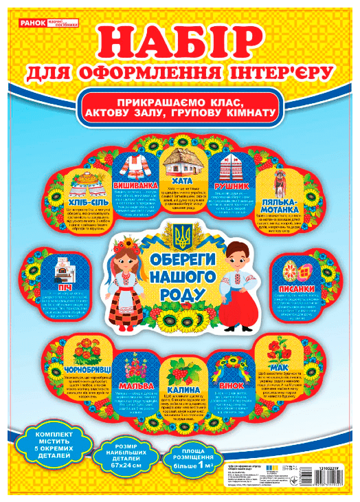 Набір для оформлення інтер&#39;єру. Обереги нашого роду, фото - 1