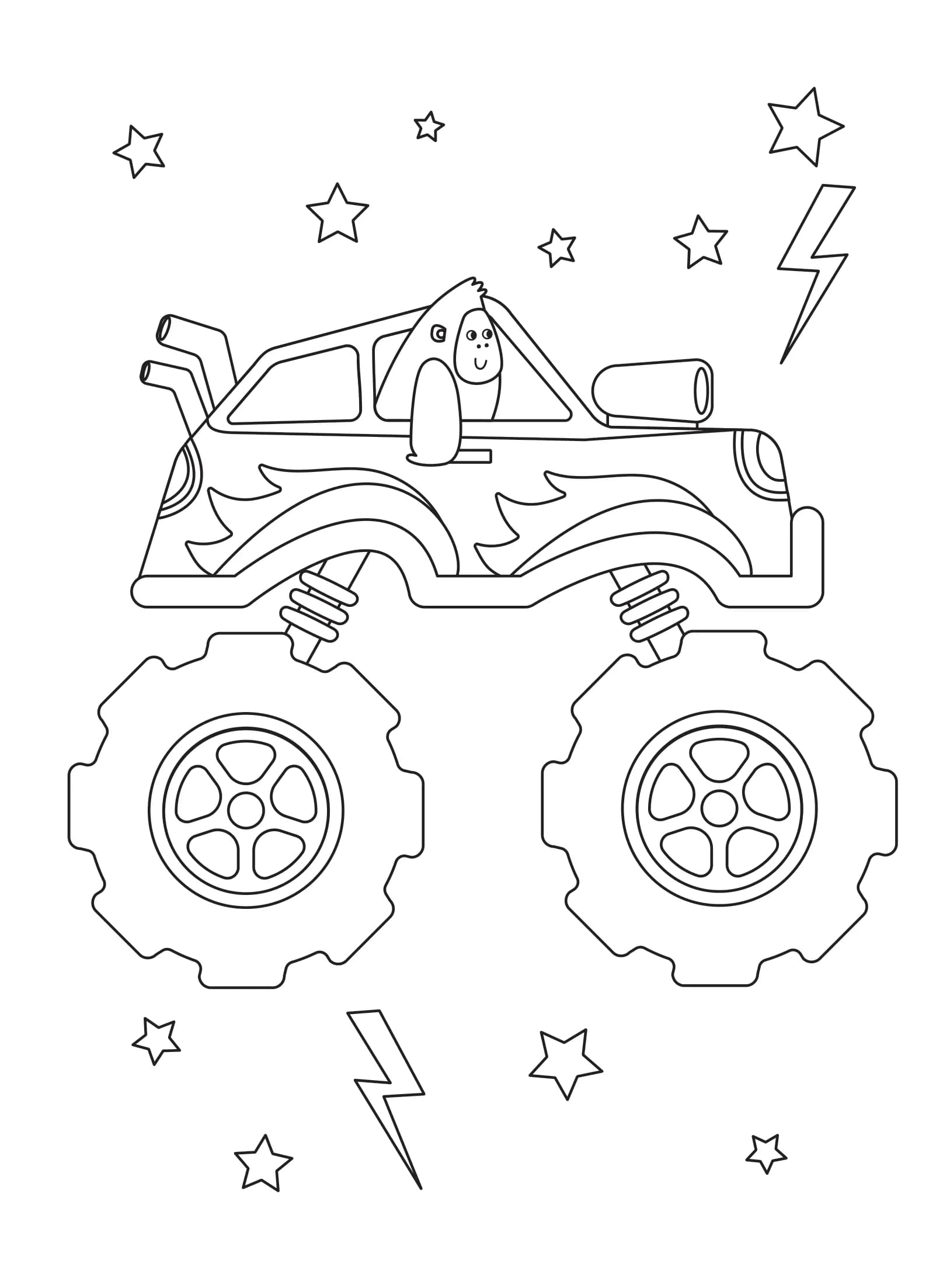 Розмальовка. Тваринки на перегонах, фото - 3