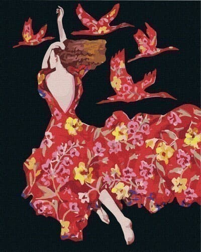 Набір для розпису по номерах. &amp;quot;Польоти в сні та наяву&amp;quot; 40х50см, фото - 1