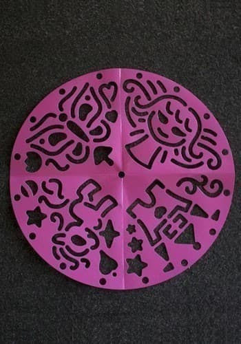 Трафарет.Рисуем на асфальте.Девочки, фото - 2