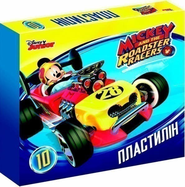 Пластилін із воском Mickey Mouse 10 кольорів, фото - 1