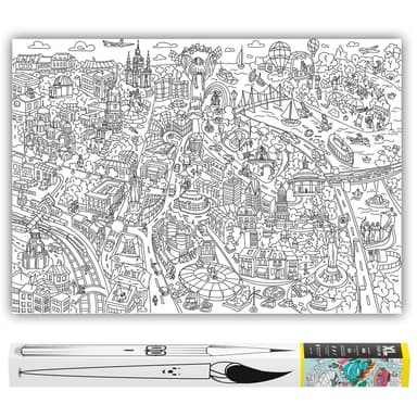 Розмальовка &amp;quot;Олімпійські ігри&amp;quot;, 118х84см, конверт