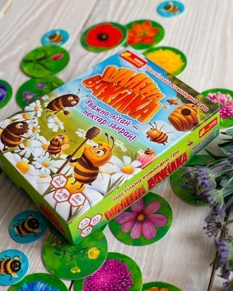 Настільна командна гра &amp;quot;Шалена бджілка&amp;quot;, фото - 2