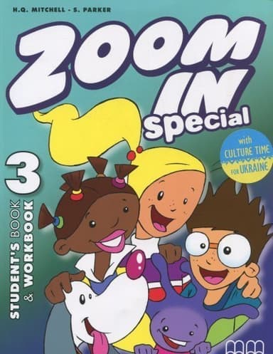 Zoom in 3 SB+WB with CD-ROM with Culture Time for Ukraine