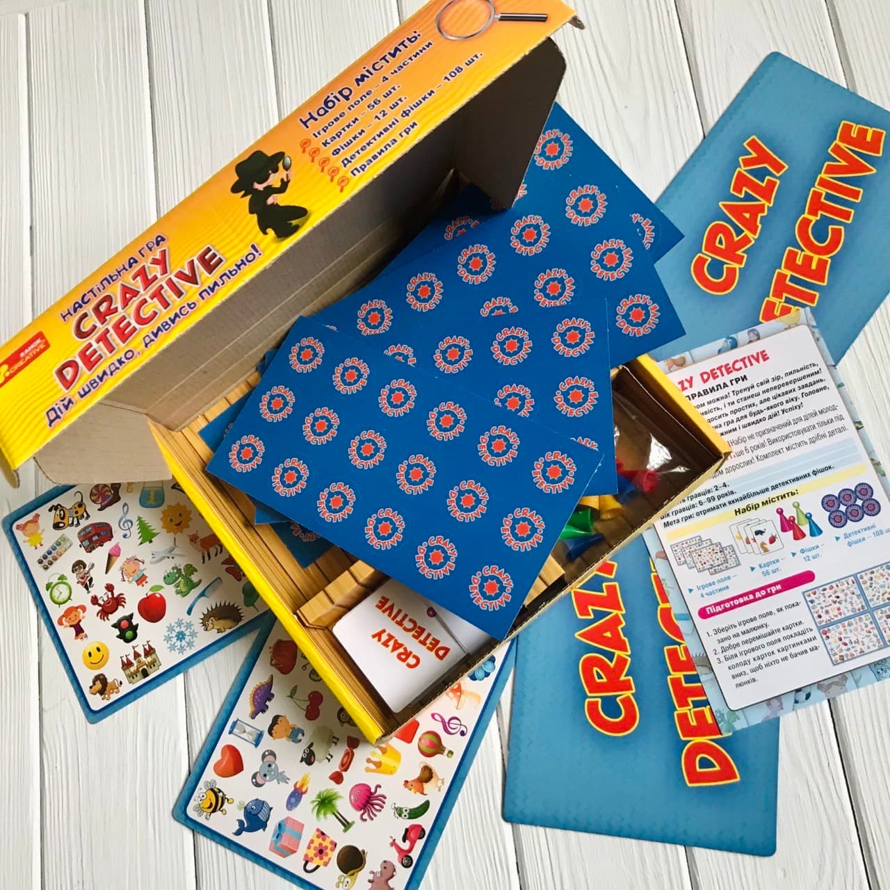 Настільна гра.Crazy detective, фото - 3