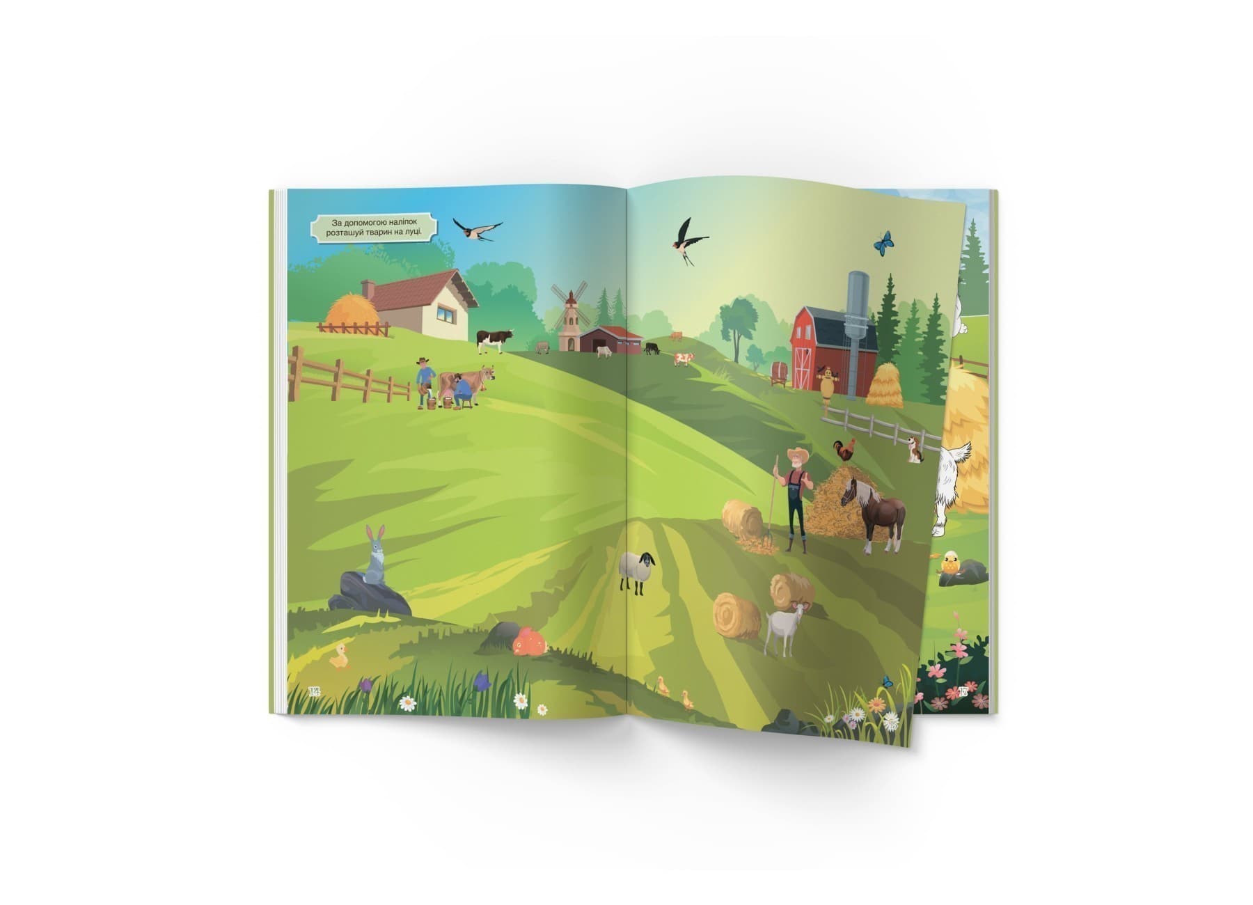 Книжка з наліпками. Ферма, фото - 3