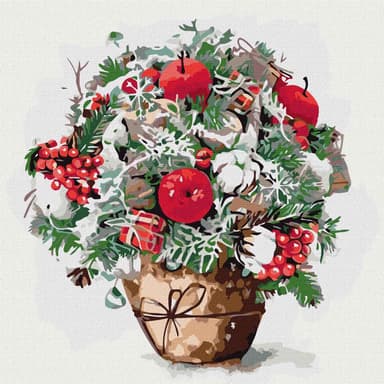 Картина за номерами - Яблуневий присмак 40*40см Картина за номерами - Яблуневий присмак 40*40см