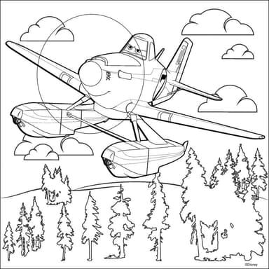 Роспись по холсту.Самолет маленький Роспись по холсту.Самолет маленький