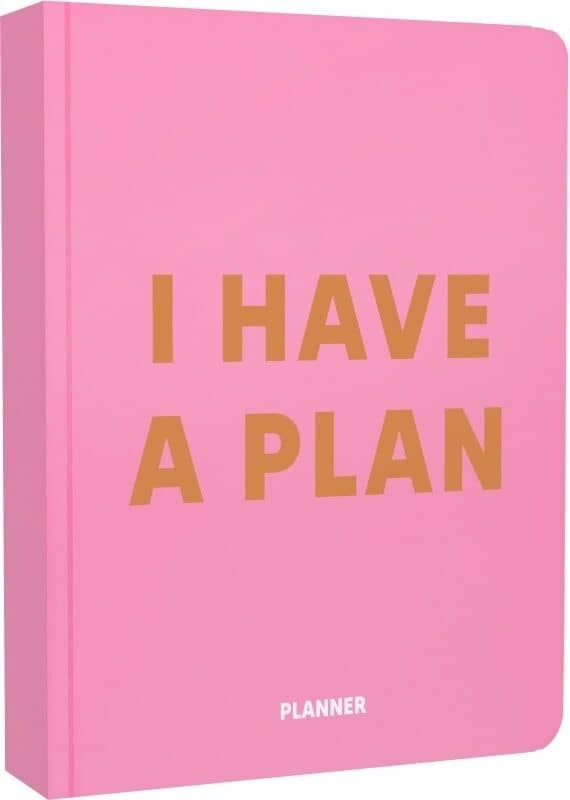 Блокнот для планування "I HAVE A PLAN" рожевий Блокнот для планування "I HAVE A PLAN" рожевий