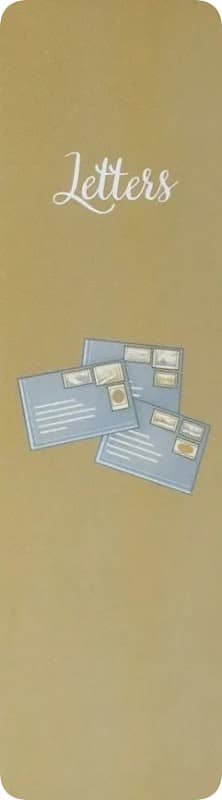 Закладка двухстороння для книги «Letters» Закладка двухстороння для книги «Letters»
