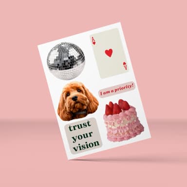 Об'ємні стікери "I am a priority" Об'ємні стікери "I am a priority"